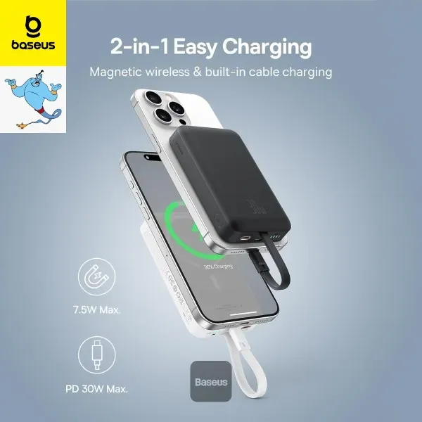 Baseus Magnetic Mini 30W Wireless Power Bank