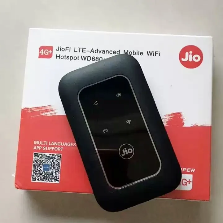 Jio 4G Plus LTE-Advanced Portable Mobile Hotspot Router