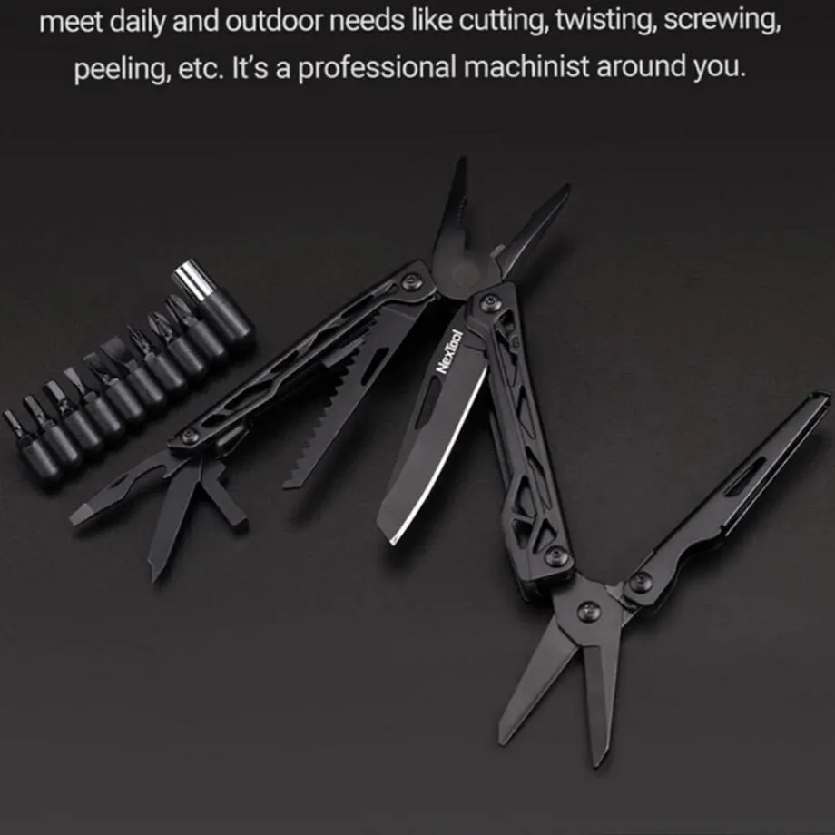 NexTool NE20245 Black Knight Multifunctional Pliers 11 in 1