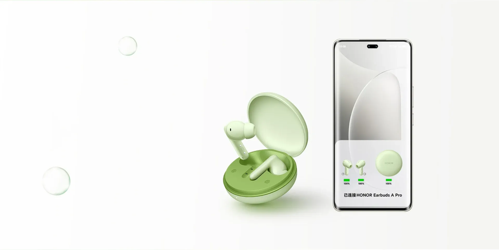 Honor Earbuds A Pro with 49dB ANC & 42H Playtime