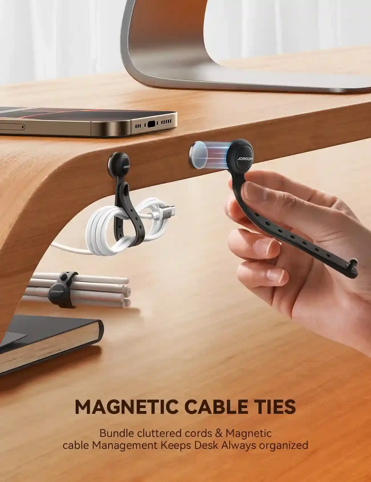 Joyroom JR-ZS422 Magnetic Silicone Cable Tie