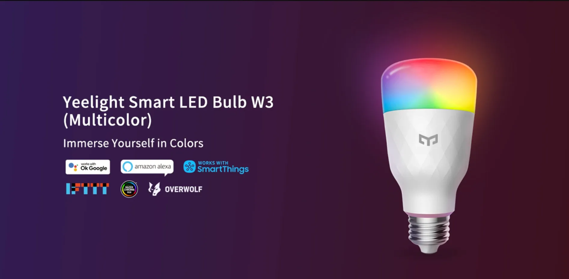 Yeelight Smart LED Bulb W3 E27 Smart Light