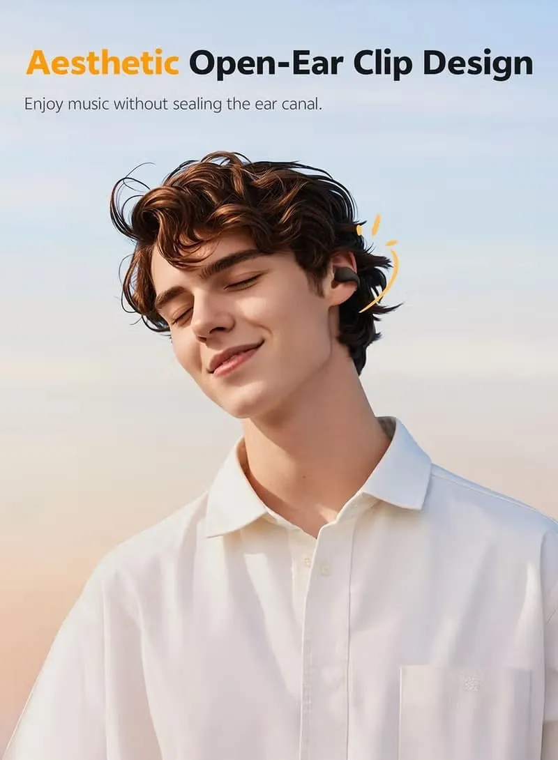QCY Crossky C10 Open-Ear Clip Wireless Earbuds