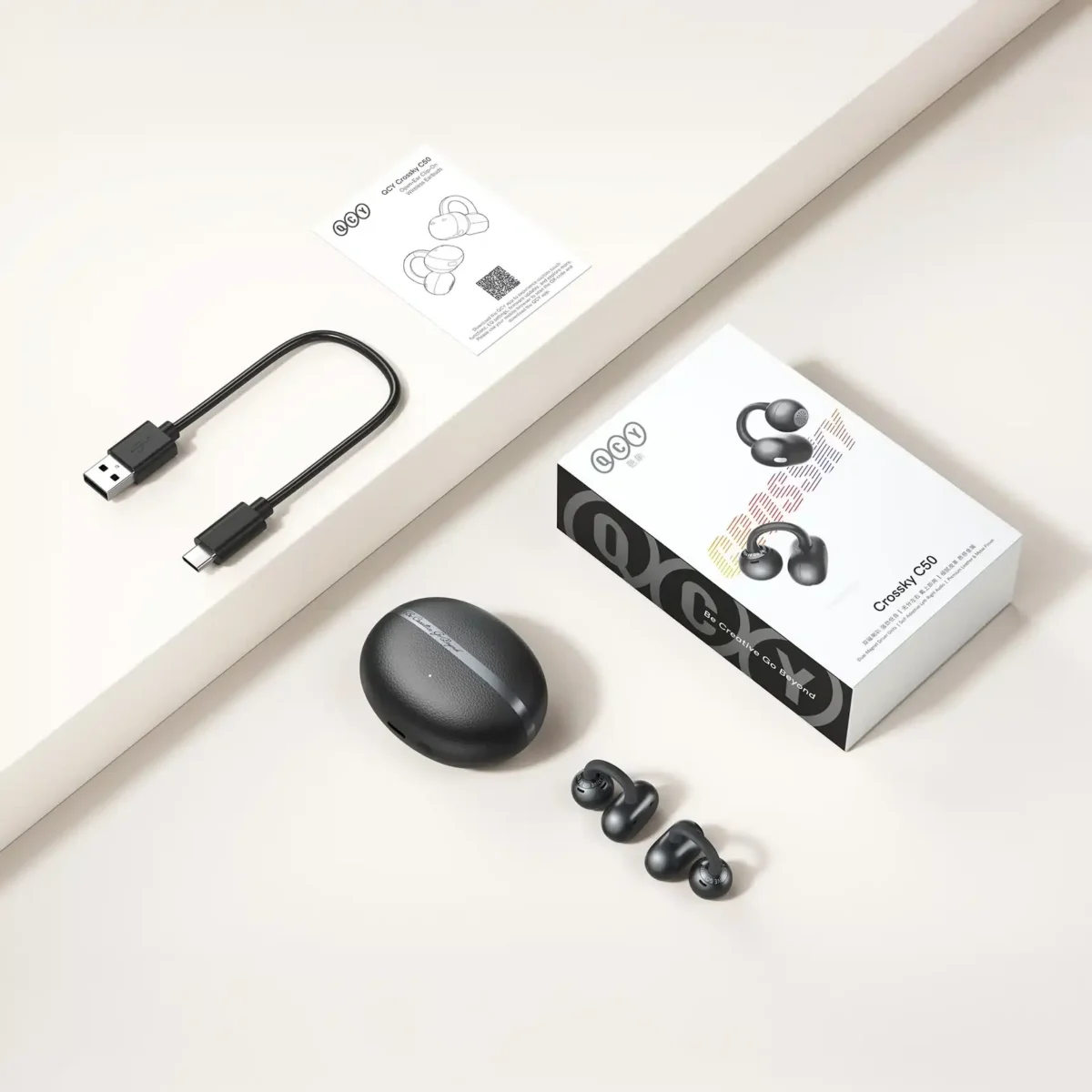 QCY Crossky C50 Open-Ear Wireless Earbuds