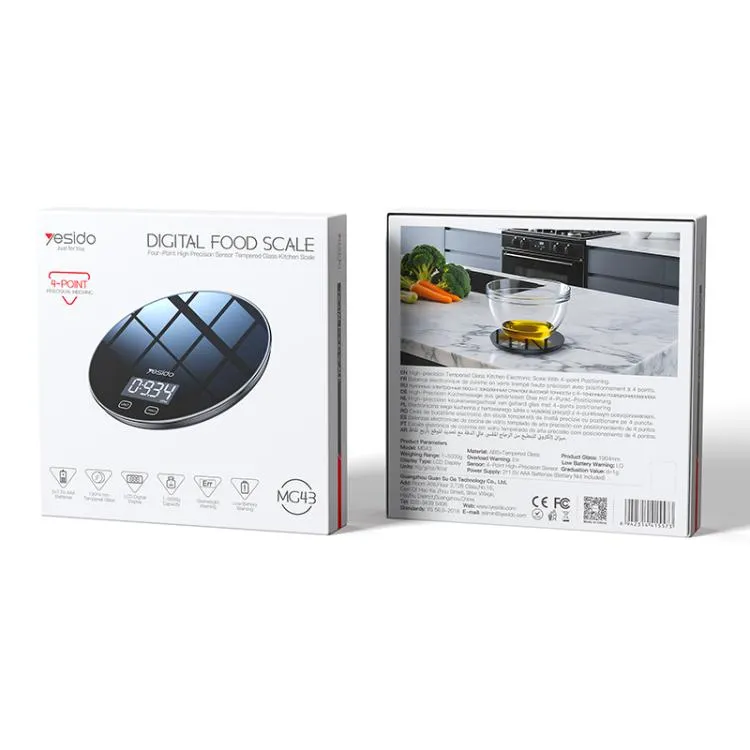 Yesido MG43 Smart Kitchen Scale Yesido MG43 Smart Kitchen Scale