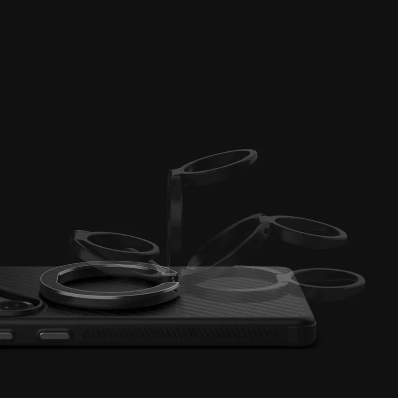 Nillkin FiberSnap Kevlar Triple-Ring MagSafe Phone