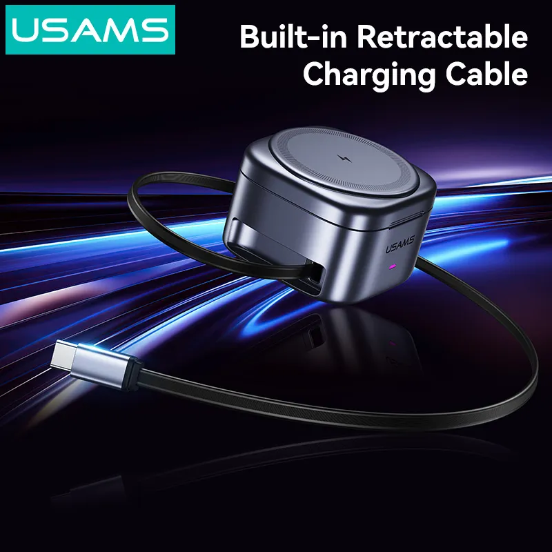 USAMS 3 in 1 Wireless Charger CD257 15W Qi2