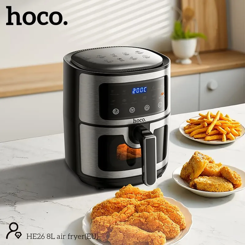 HOCO HE26 8L Air Fryer with 360° Heat Circulation