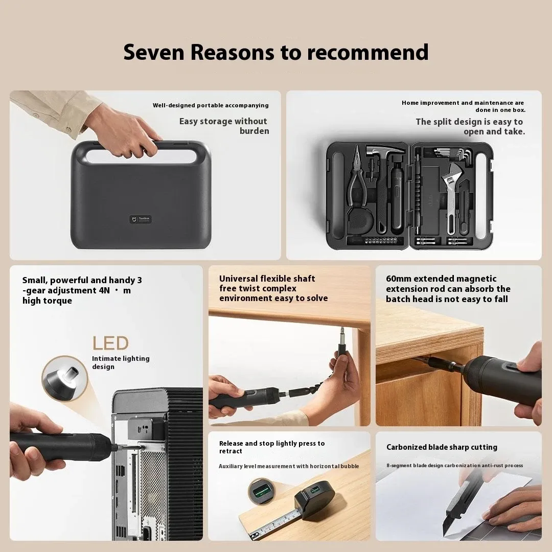 Xiaomi Mijia Screwdriver Toolbox (MJGJX001QW)