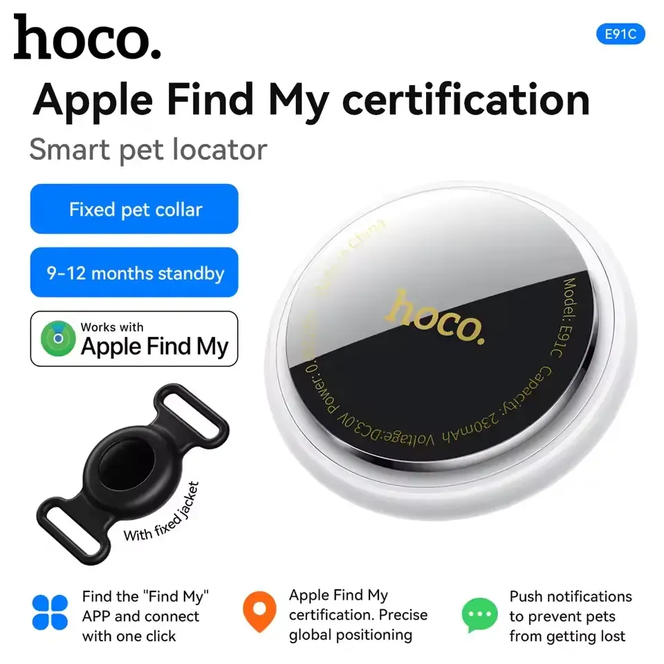 Hoco E91C Tiger Smart GPS Tracker Pet Collar