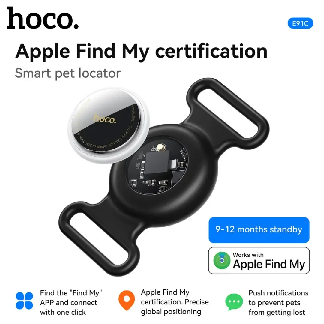 Hoco E91C Tiger Smart GPS Tracker Pet Collar