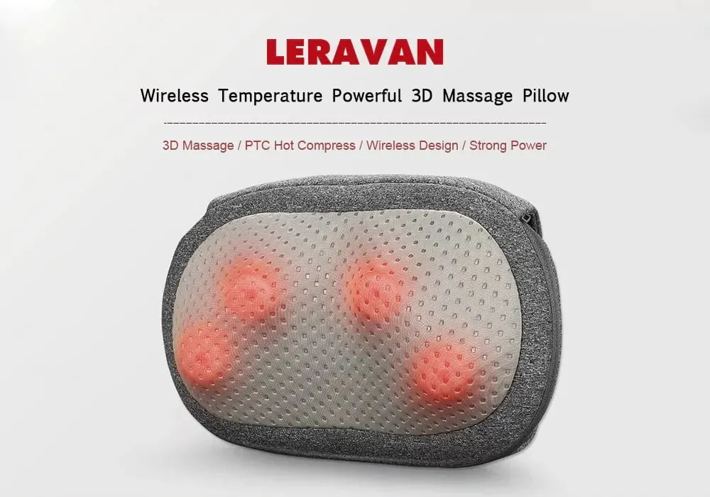 Xiaomi Lefan LF-YK006 Wireless 3D Massage Pillow