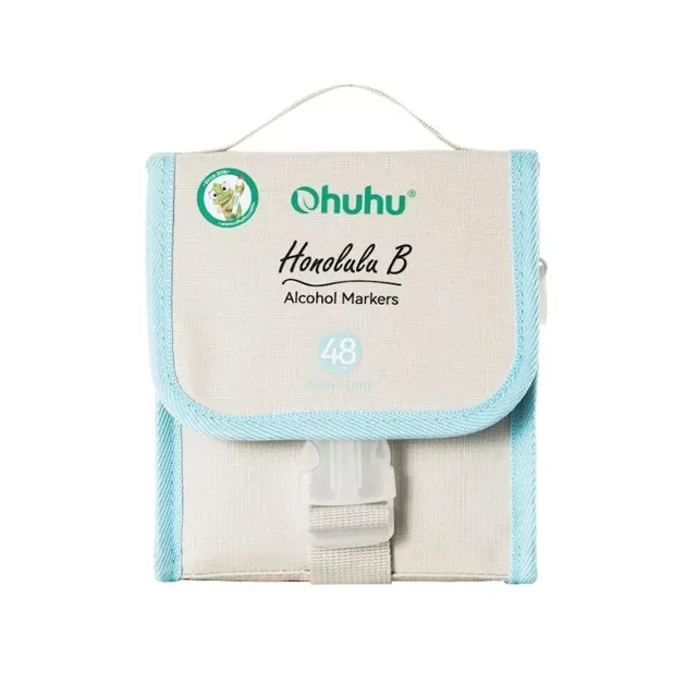 Ohuhu Honolulu 48 Pastel Colors Dual Tip