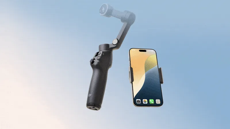 DJI Osmo Mobile 8 Intelligent Tracking Phone Gimbal