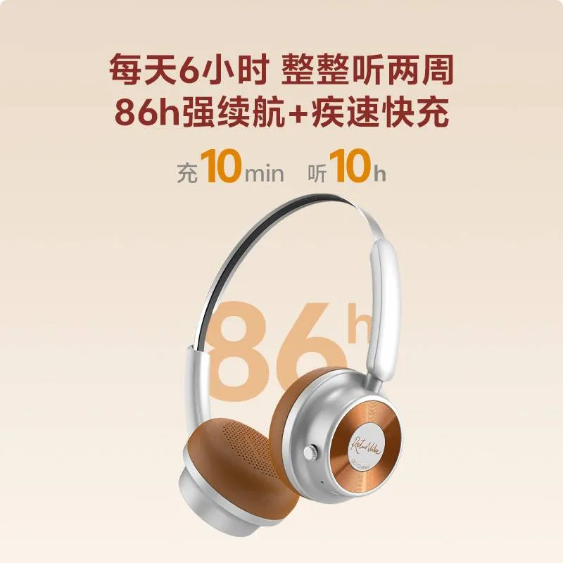 QCY Era 5 Retro Over-Ear Headphones