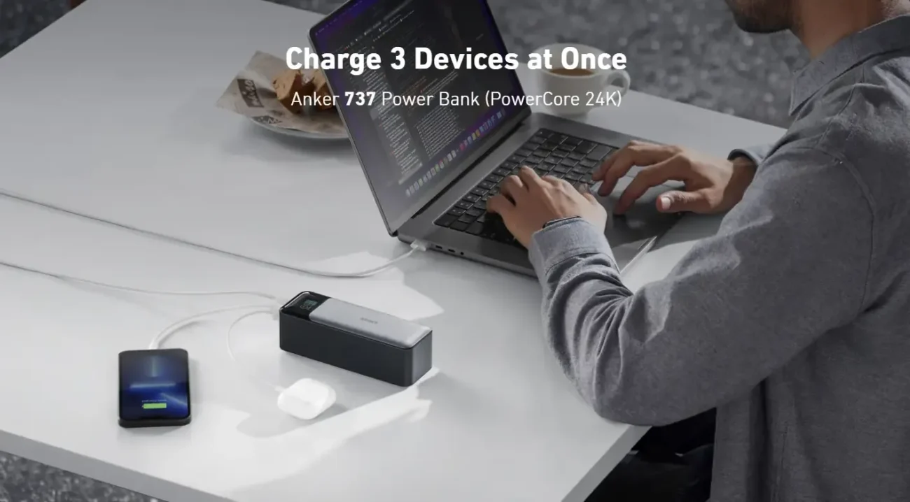 Anker 737 Power Bank 24,000mAh 140W