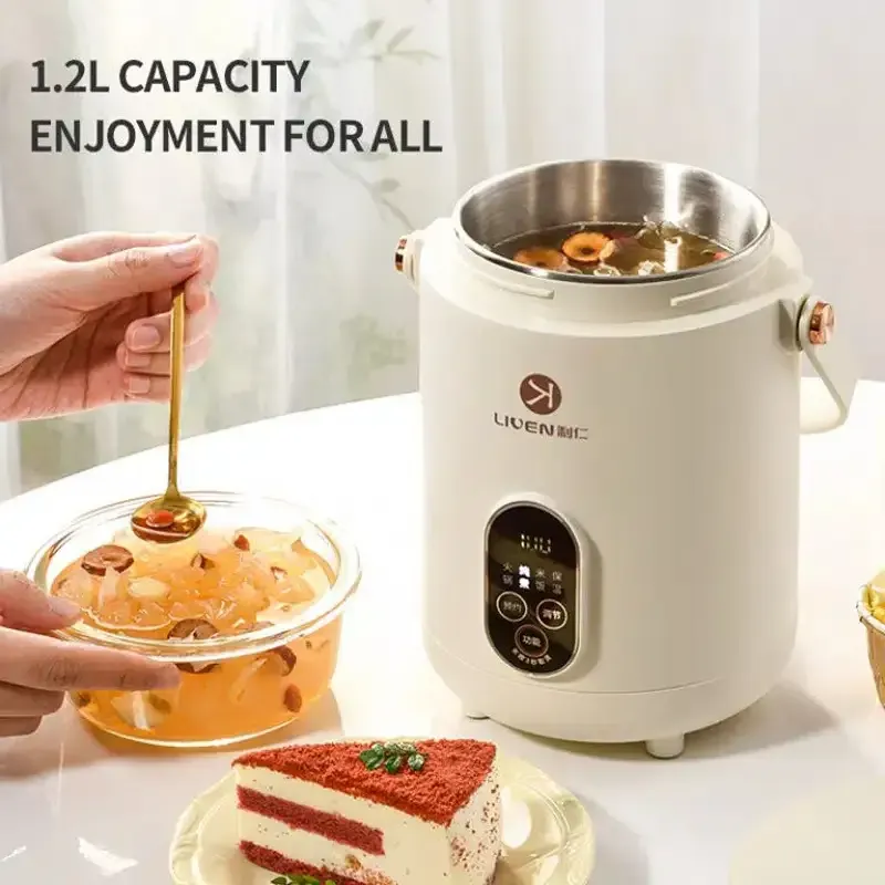 LIVEN DDG-D1216 Stainless Steel Slow Cooker 1.2L