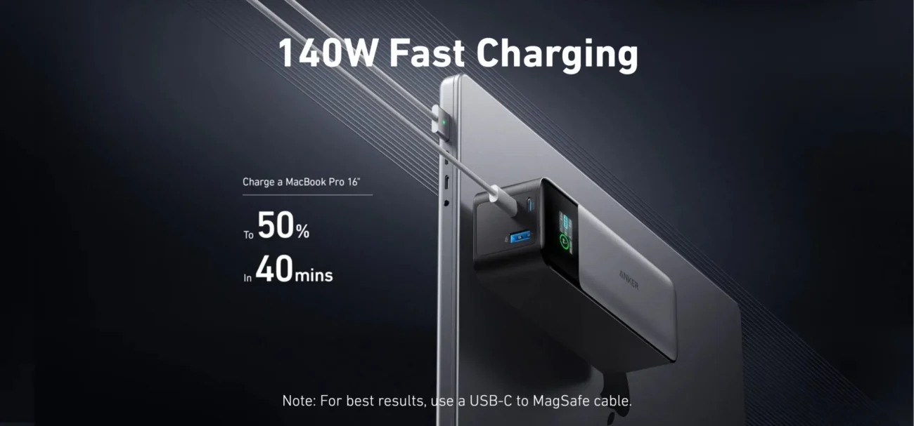 Anker 737 Power Bank 24,000mAh 140W