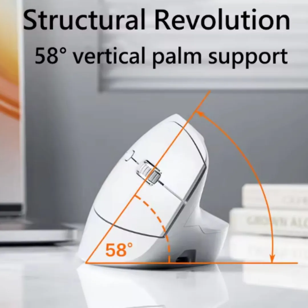 Inphic X9 Pro Bluetooth Vertical Wireless Mouse