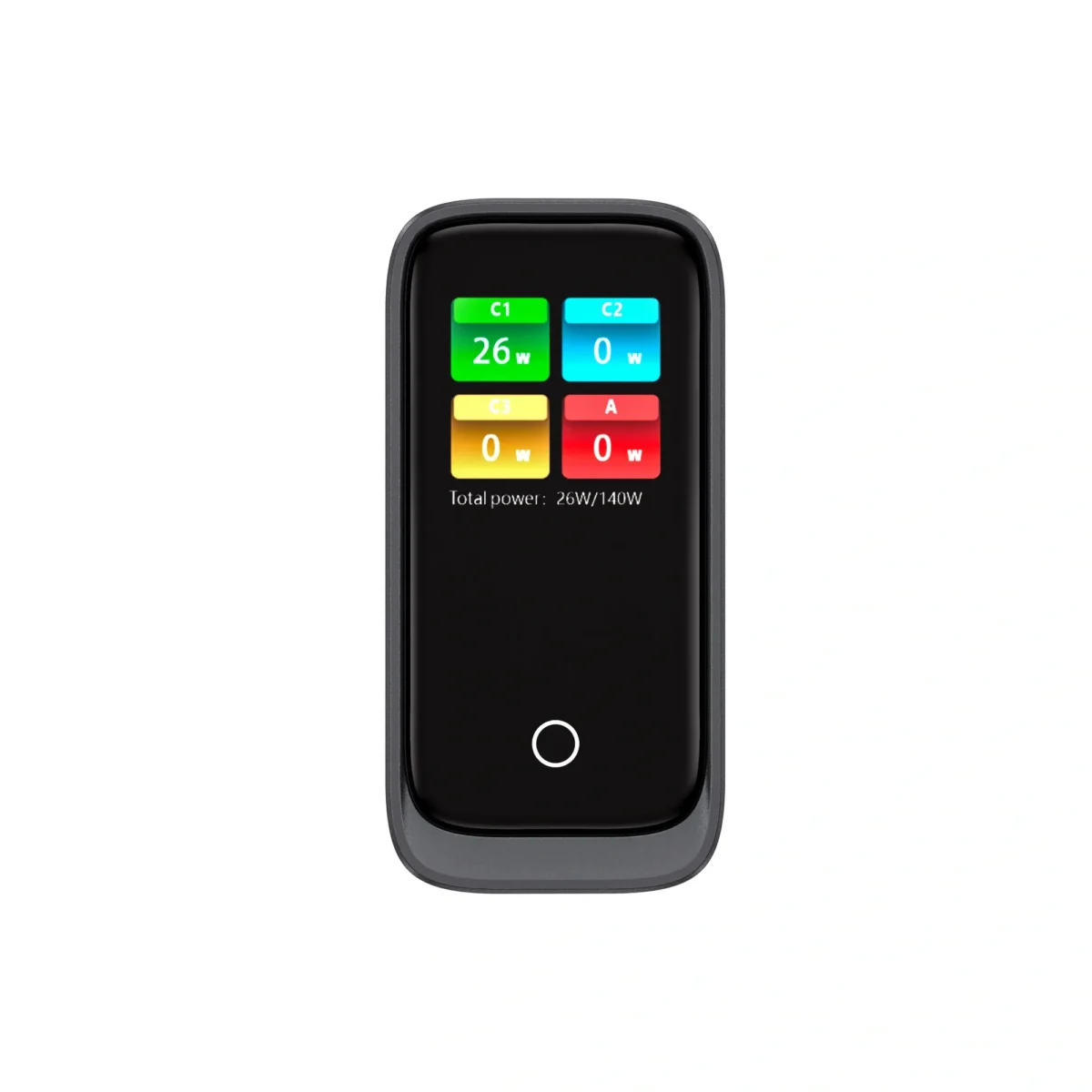 WiWU Wi-G028 140W Intelligent Display GaN Charger