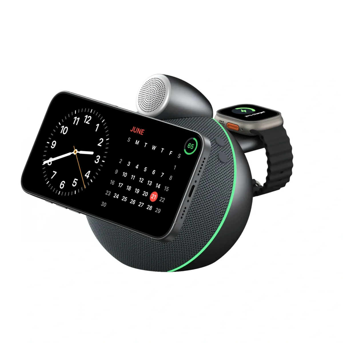 WiWU Wi-G042 Conch Wireless Charger Speaker