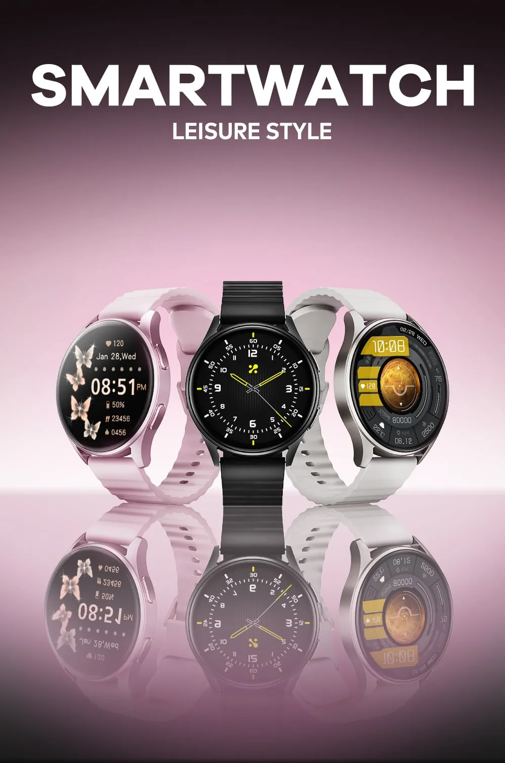 KFI C1 1.38″ AMOLED Display Smartwatch