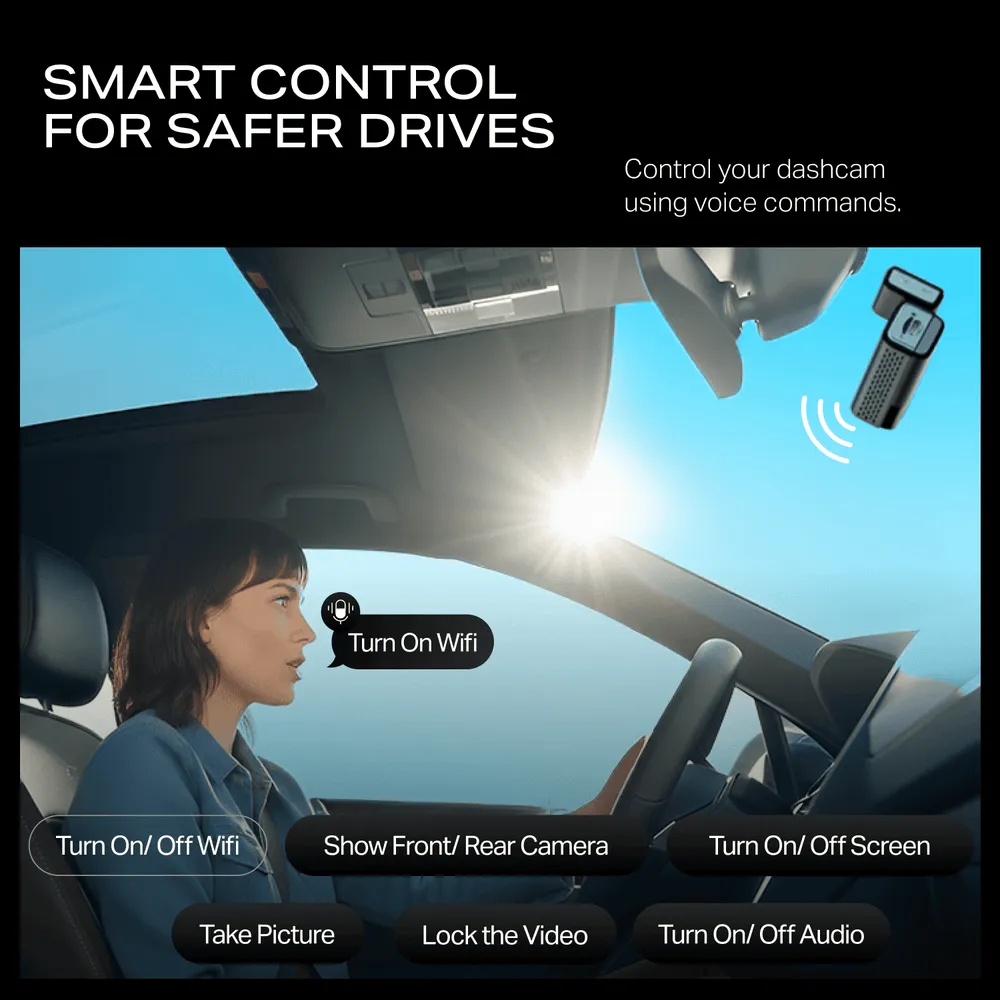 boAt HIVE Dashcam M1 2K Car Camera