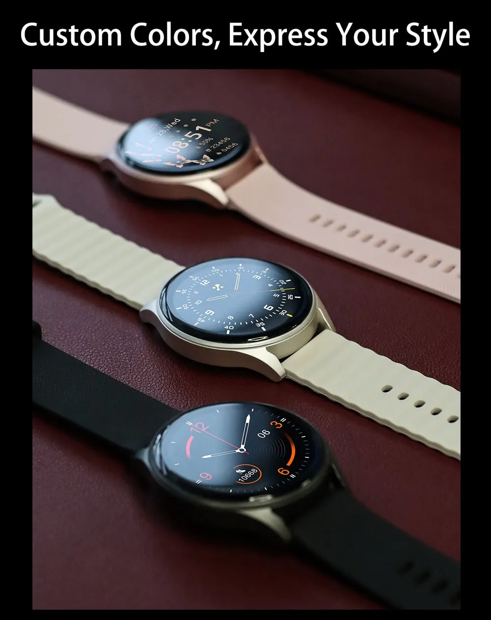 KFI C1 1.38″ AMOLED Display Smartwatch