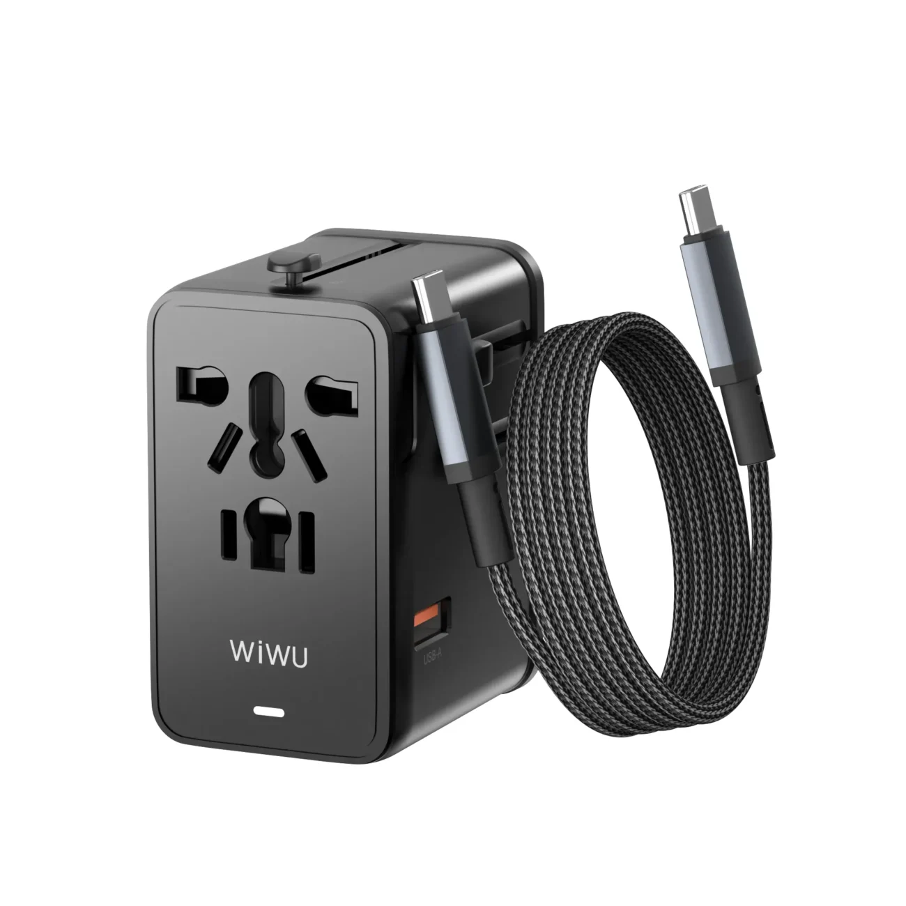 WiWU 45W Universal Plug Adapter Cable Combo Wi-UA014