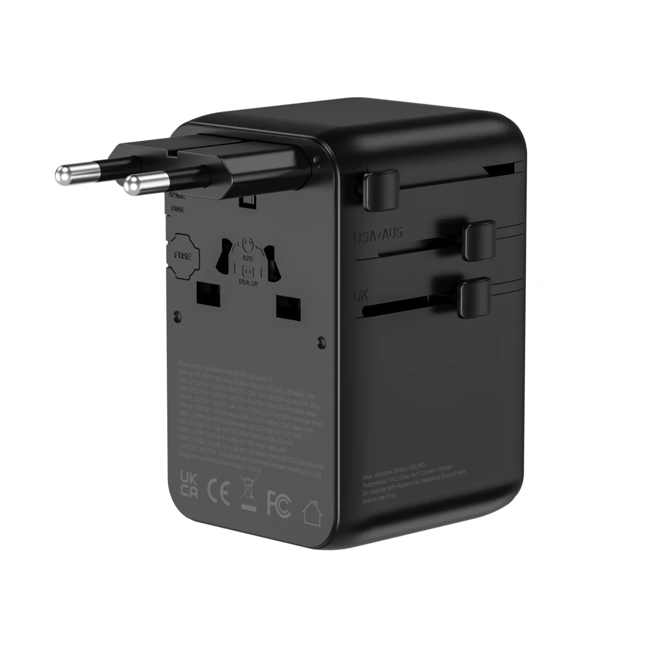 WiWU Wi-UA009 70W GaN Universal Adapter