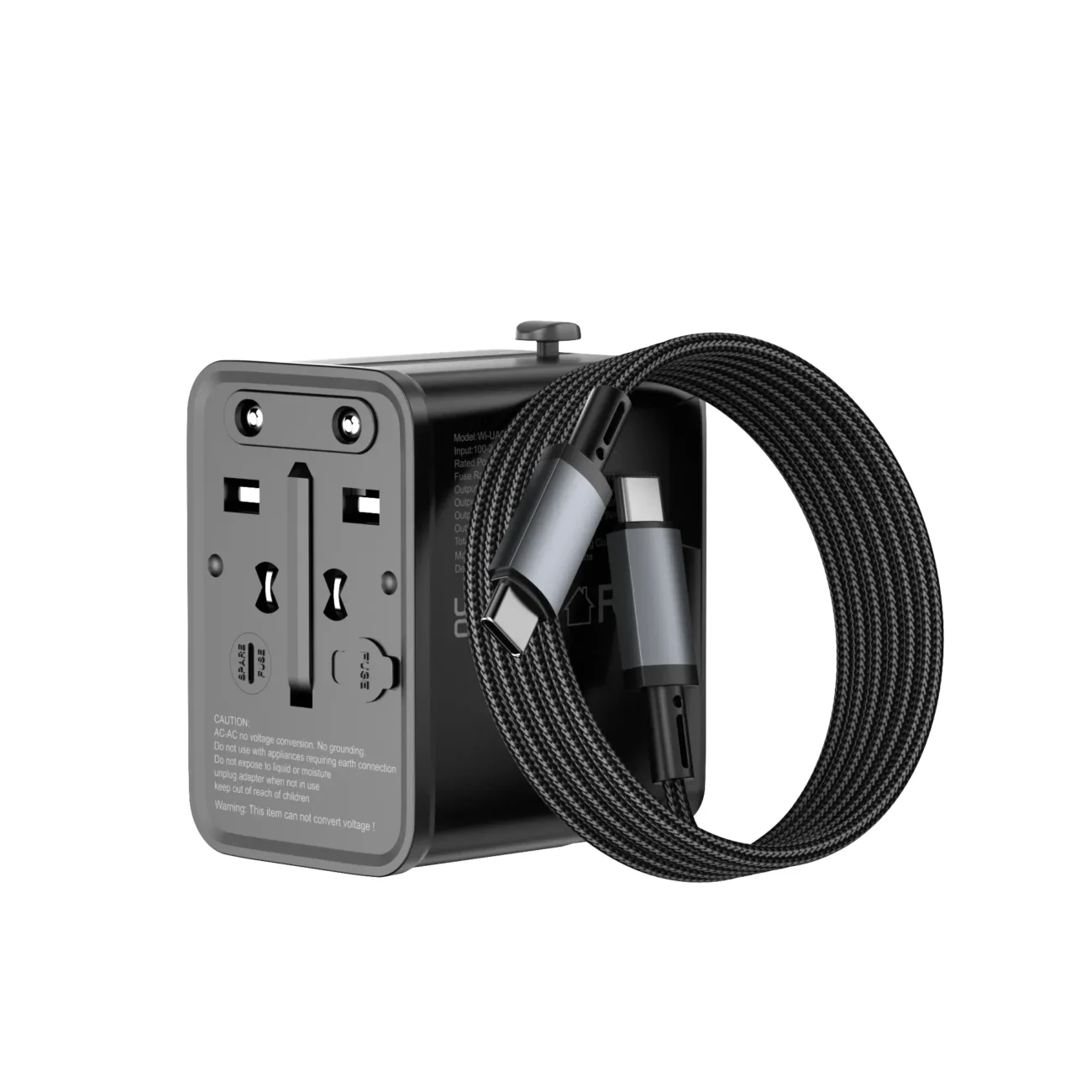 WiWU 20W Universal Plug Adapter Cable Combo Wi-UA013