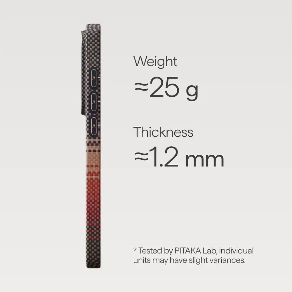 PITAKA Edge Sunset Case for Galaxy S26 Ultra