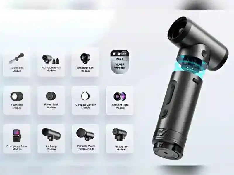Aecooly Jet Fan Pack Travel Camper Kit 80,000 RPM