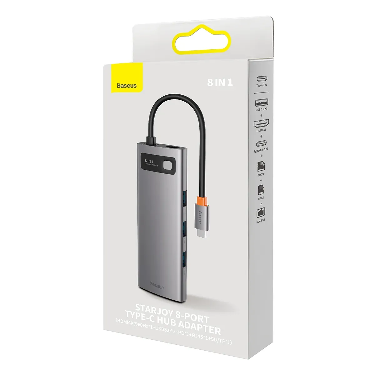 Baseus StarJoy 8-in-1 Hub 4K 30Hz