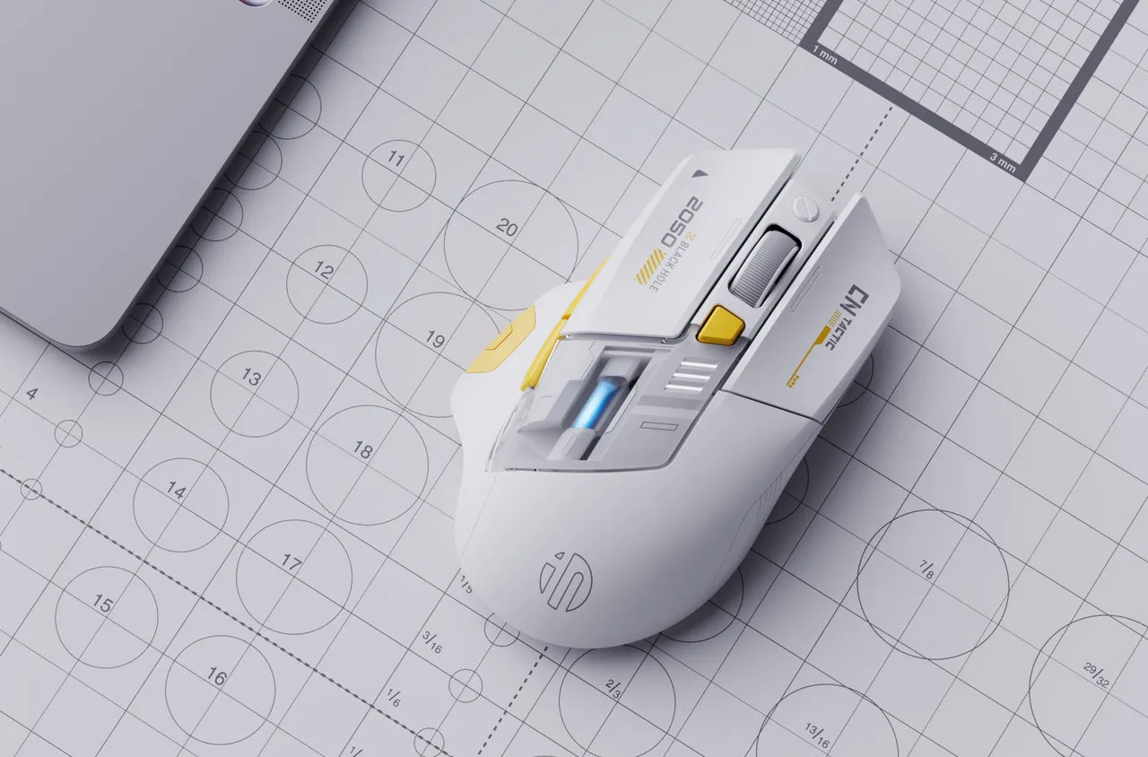 Inphic A9 Explorer V2 Bluetooth and 2.4G Wireless Mouse