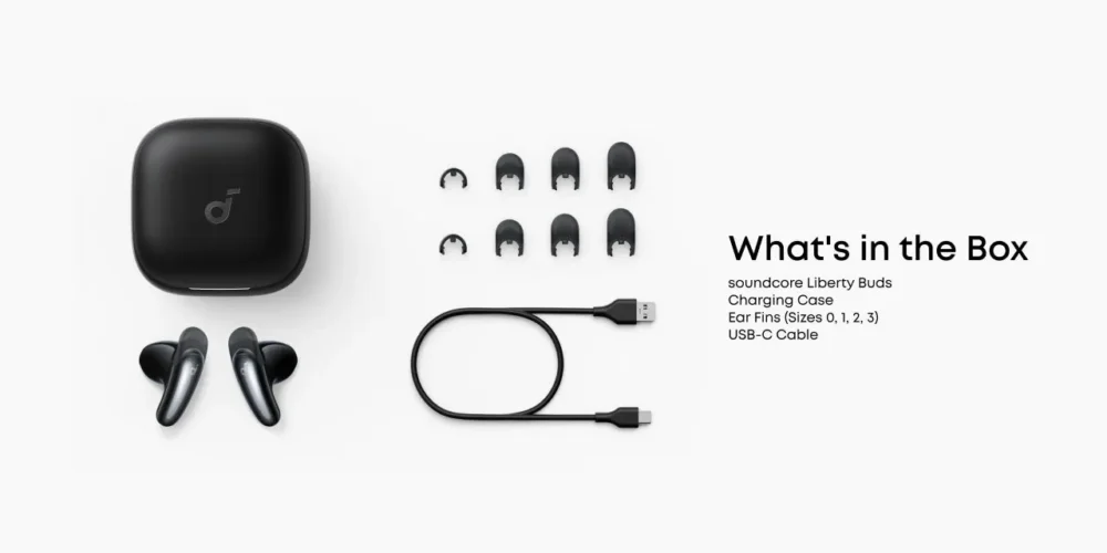Anker Liberty Buds Semi-In-Ear Earbuds