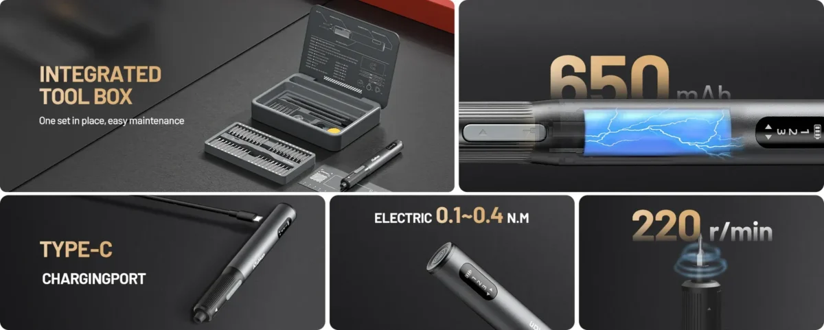 Xiaomi ATUMAN E3 95-in-1 Electric Screwdriver Kit