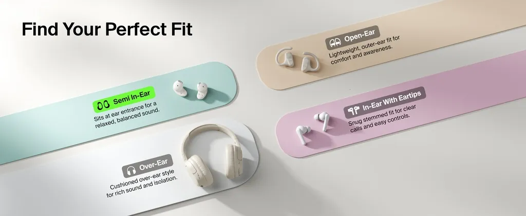 Belkin SoundForm Anywhere Wireless Earbuds
