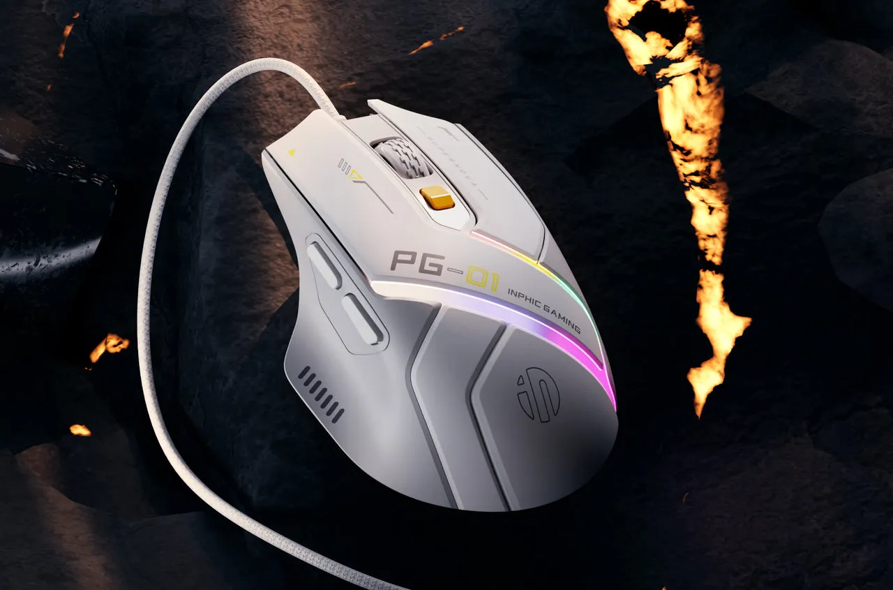 Inphic PG1 Wired and RGB Gaming Mouse