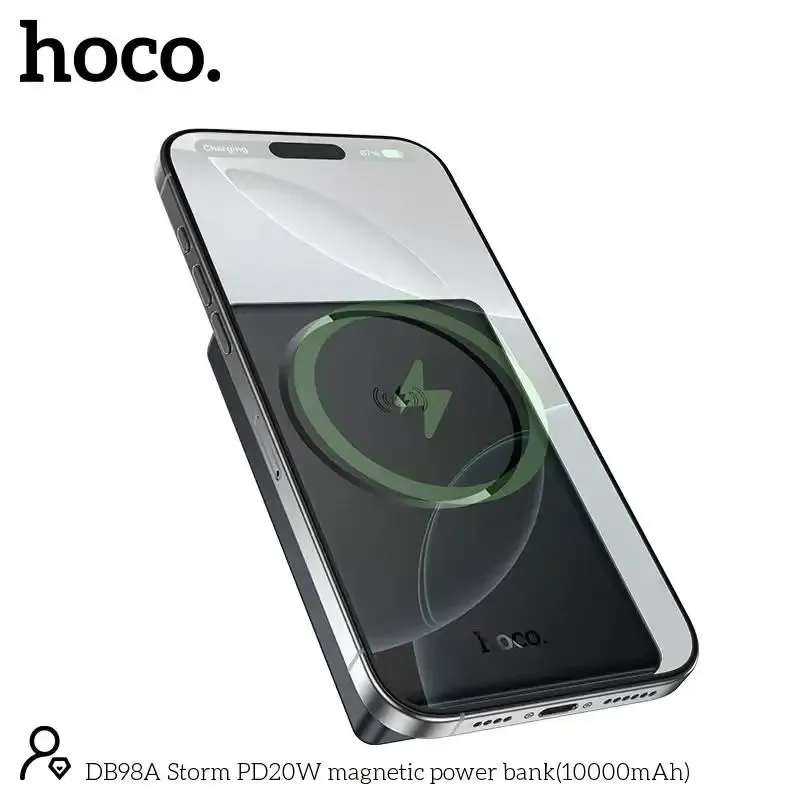 Hoco DB98A Storm PD 20W 10000mAh Magnetic Power Bank
