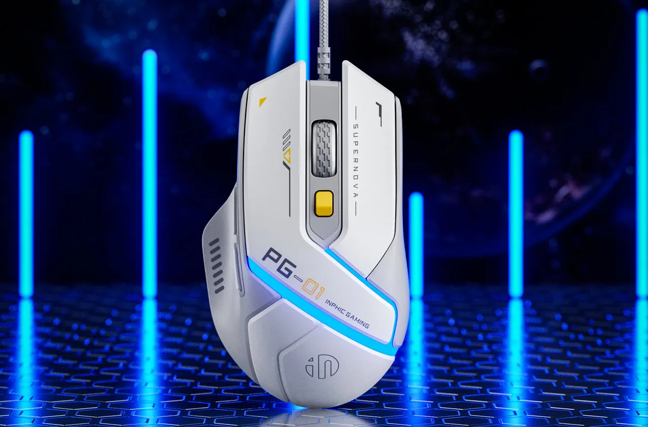 Inphic PG1 Wired and RGB Gaming Mouse