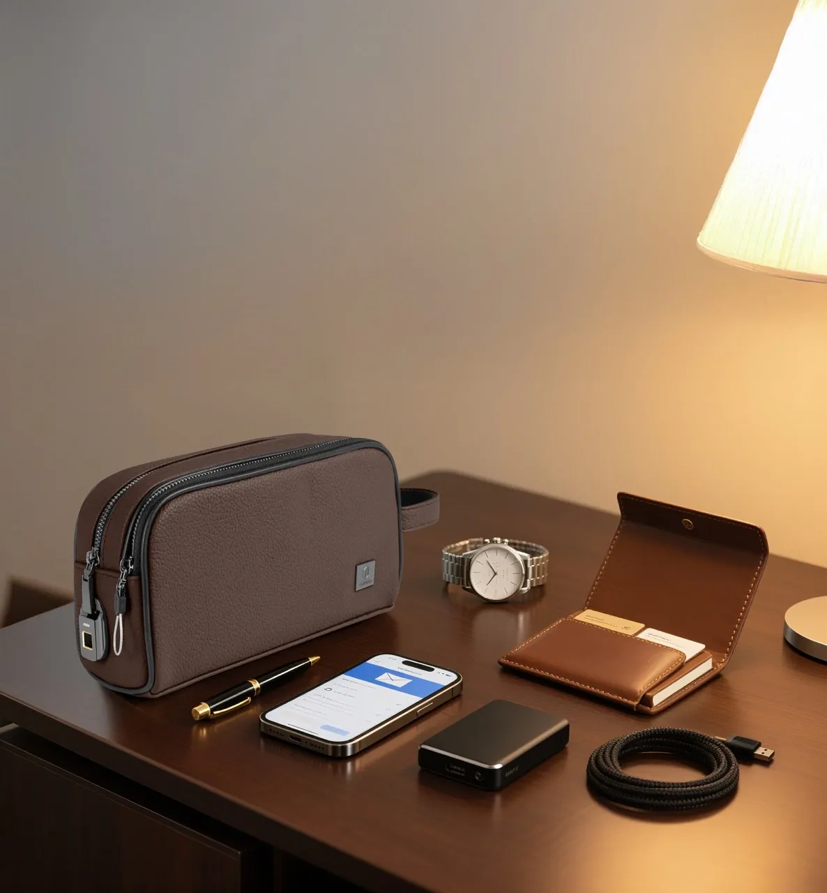 WiWU Phantom Fingerprint Lock Pouch Pro