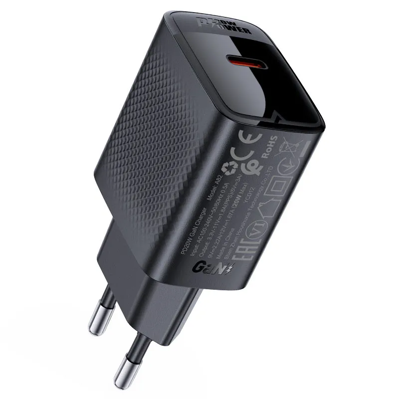 ACEFAST Wall Charger A82 PD20W GaN Fast Charger ACEFAST Wall Charger A82 PD20W GaN Fast Charger
