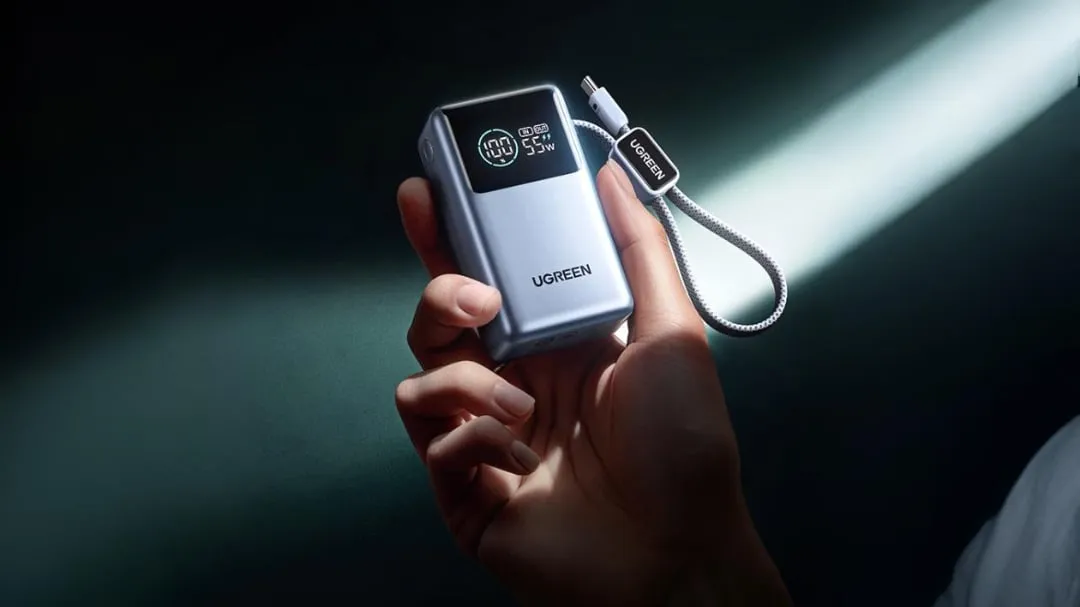 UGREEN PB727 Nexode 55W 10000mAh Power Bank