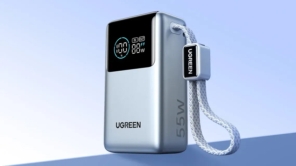 UGREEN PB727 Nexode 55W 10000mAh Power Bank