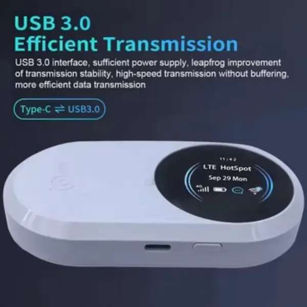 Vemo U10S+ Pro 4G LTE WiFi 6 Pocket Router