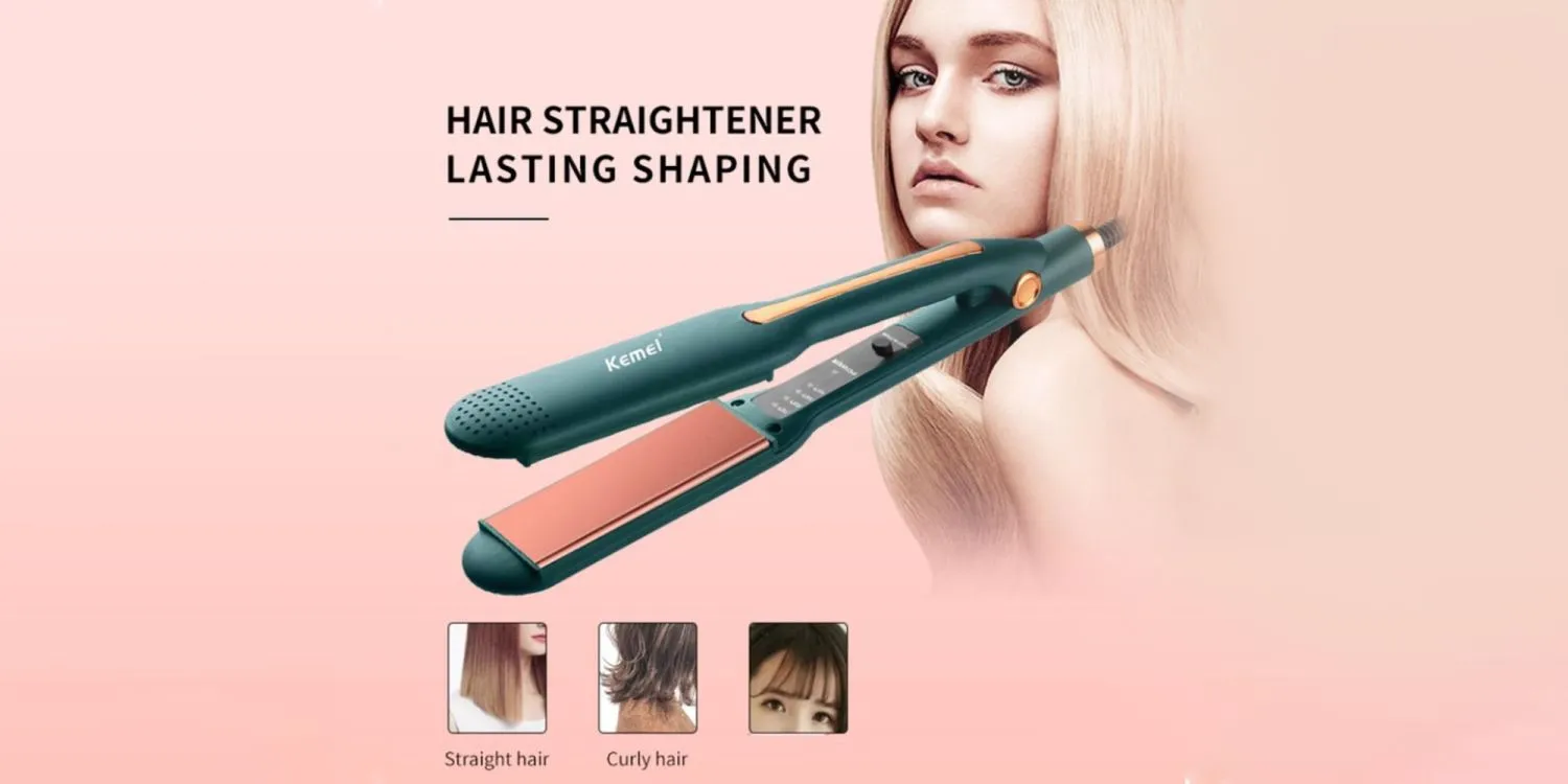 Kemei KM-9827 Professional Hair Straightener