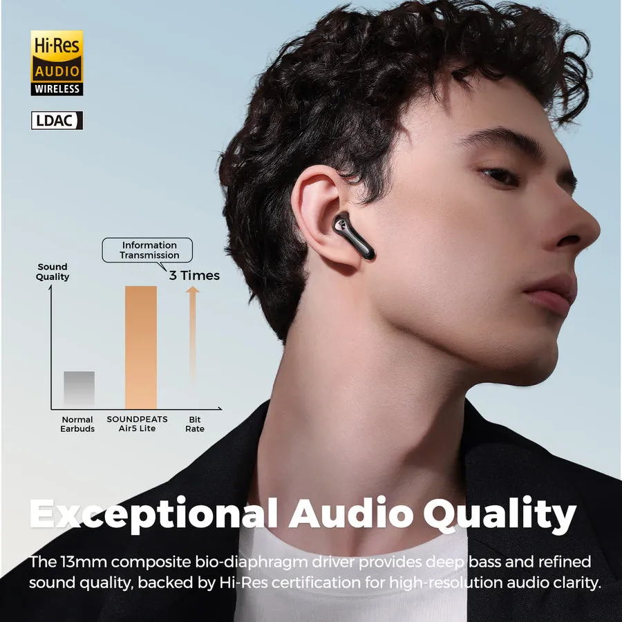 SoundPEATS Air5 Lite Semi-in-ear Wireless Earbuds