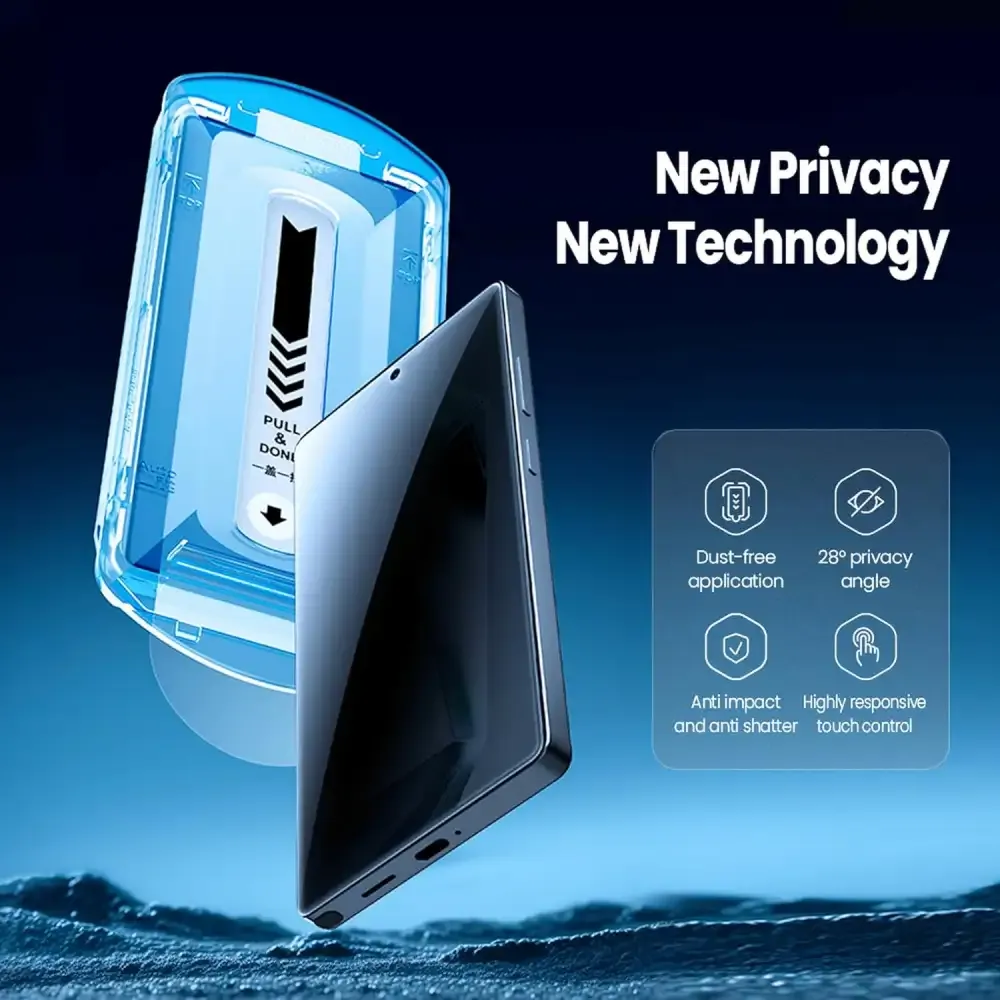 Nillkin Galaxy S25 Ultra Amazing Guardian Full Coverage Privacy Tempered Glass