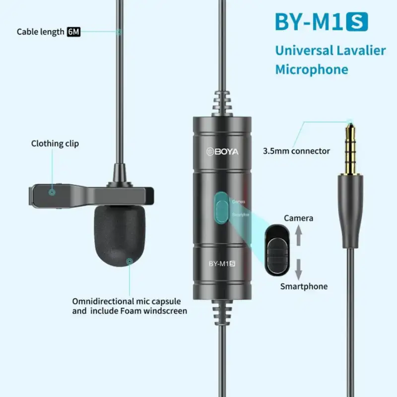 BOYA BY-M1S Universal Microphone